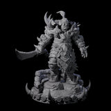 Frostbane Orc G Miniature for Dungeons and Dragons, Pathfinder or other TTRPGs