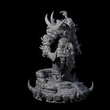 Frostbane Orc G Miniature for Dungeons and Dragons, Pathfinder or other TTRPGs