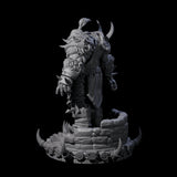 Frostbane Orc G Miniature for Dungeons and Dragons, Pathfinder or other TTRPGs