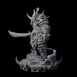 Frostbane Orc G Miniature for Dungeons and Dragons, Pathfinder or other TTRPGs