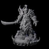 Frostbane Orc G Miniature for Dungeons and Dragons, Pathfinder or other TTRPGs