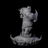 Frostbane Orc H Miniature for Dungeons and Dragons, Pathfinder or other TTRPGs