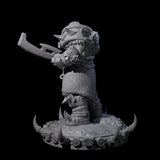 Frostbane Orc H Miniature for Dungeons and Dragons, Pathfinder or other TTRPGs