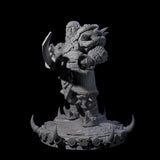 Frostbane Orc H Miniature for Dungeons and Dragons, Pathfinder or other TTRPGs