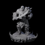Frostbane Orc H Miniature for Dungeons and Dragons, Pathfinder or other TTRPGs