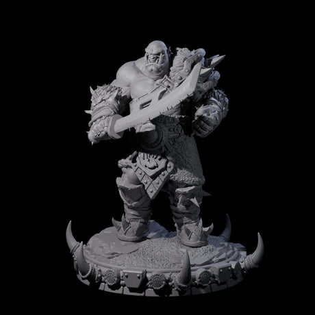 Frostbane Orc H Miniature for Dungeons and Dragons, Pathfinder or other TTRPGs