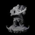 Frostbane Orc H Miniature for Dungeons and Dragons, Pathfinder or other TTRPGs