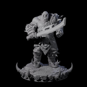 Frostbane Orc H Miniature for Dungeons and Dragons, Pathfinder or other TTRPGs