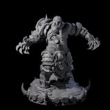 Frostbane Orc I Miniature for Dungeons and Dragons, Pathfinder or other TTRPGs