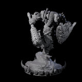 Frostbane Orc K Miniature for Dungeons and Dragons, Pathfinder or other TTRPGs