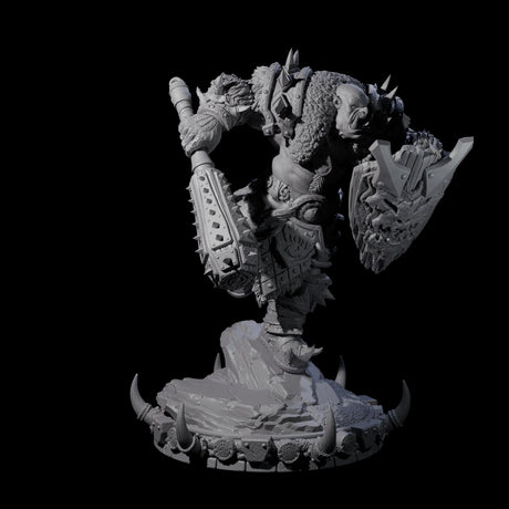 Frostbane Orc K Miniature for Dungeons and Dragons, Pathfinder or other TTRPGs