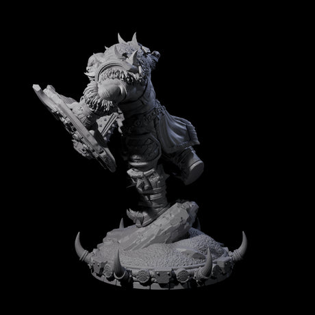 Frostbane Orc K Miniature for Dungeons and Dragons, Pathfinder or other TTRPGs