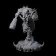 Frostbane Orc K Miniature for Dungeons and Dragons, Pathfinder or other TTRPGs