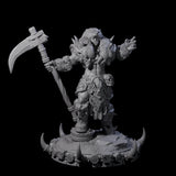 Frostbane Orc L Miniature for Dungeons and Dragons, Pathfinder or other TTRPGs