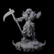 Frostbane Orc L Miniature for Dungeons and Dragons, Pathfinder or other TTRPGs