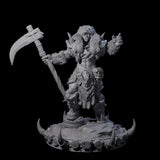 Frostbane Orc L Miniature for Dungeons and Dragons, Pathfinder or other TTRPGs