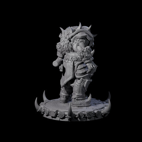 Frostbane Orc M Miniature for Dungeons and Dragons, Pathfinder or other TTRPGs