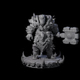 Frostbane Orc M Miniature for Dungeons and Dragons, Pathfinder or other TTRPGs