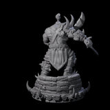 Frostbane Orc N Miniature for Dungeons and Dragons, Pathfinder or other TTRPGs