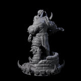 Frostbane Orc N Miniature for Dungeons and Dragons, Pathfinder or other TTRPGs