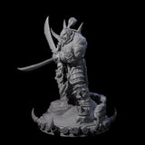 Frostbane Orc N Miniature for Dungeons and Dragons, Pathfinder or other TTRPGs