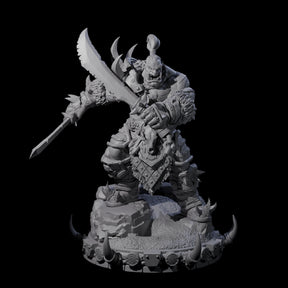Frostbane Orc N Miniature for Dungeons and Dragons, Pathfinder or other TTRPGs