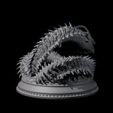 Frothing Leviathan Miniature for Dungeons and Dragons, Pathfinder or other TTRPGs