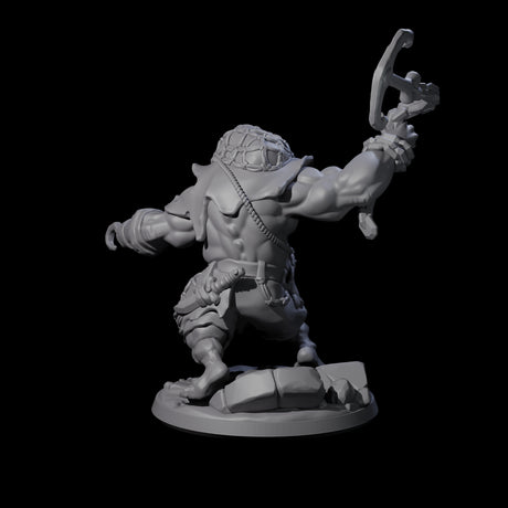 Frothing Ogre A Miniature for Dungeons and Dragons, Pathfinder or other TTRPGs