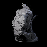 Frothing Ogre B Miniature for Dungeons and Dragons, Pathfinder or other TTRPGs