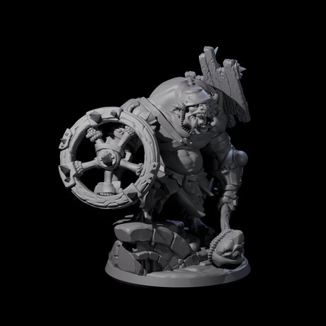 Frothing Ogre B Miniature for Dungeons and Dragons, Pathfinder or other TTRPGs