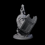 Frothing Ogre C Miniature for Dungeons and Dragons, Pathfinder or other TTRPGs