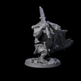 Frothing Ogre C Miniature for Dungeons and Dragons, Pathfinder or other TTRPGs