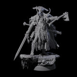 Frozen Expanse Draugr A Miniature for Dungeons and Dragons, Pathfinder or other TTRPGs