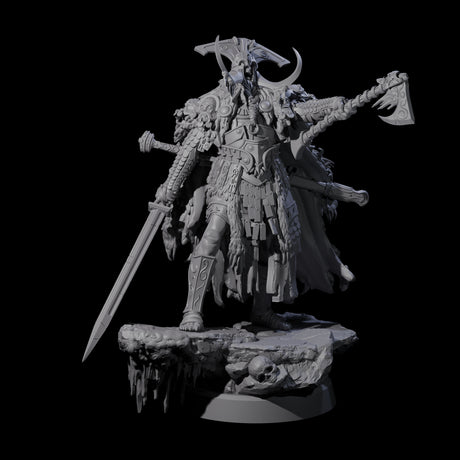 Frozen Expanse Draugr A Miniature for Dungeons and Dragons, Pathfinder or other TTRPGs