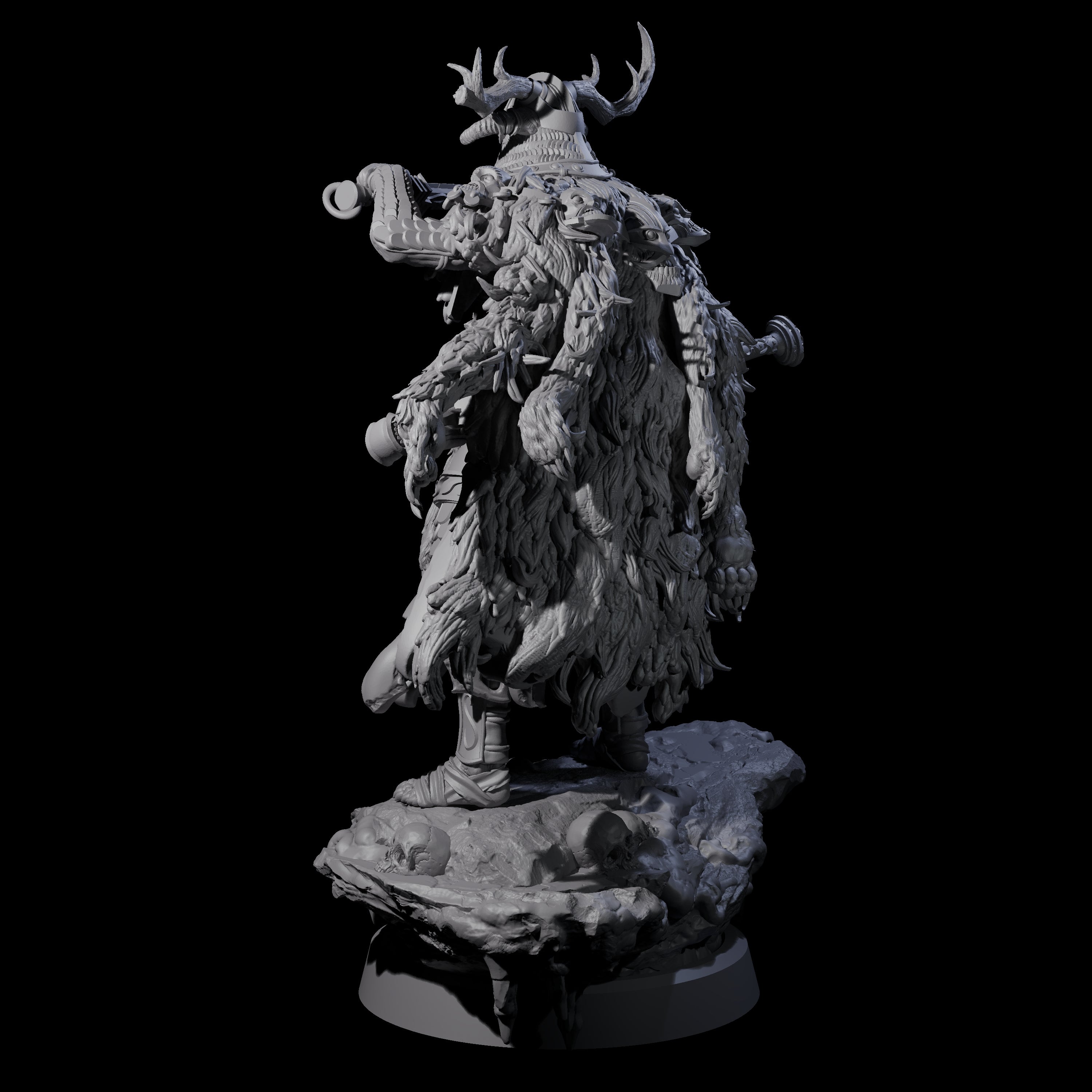 Frozen Expanse Draugr C Miniature for Dungeons and Dragons, Pathfinder or other TTRPGs