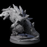 Frozen Polar Bear Beast A Miniature for Dungeons and Dragons, Pathfinder or other TTRPGs