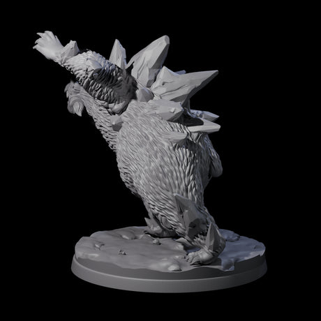 Frozen Polar Bear Beast B Miniature for Dungeons and Dragons, Pathfinder or other TTRPGs