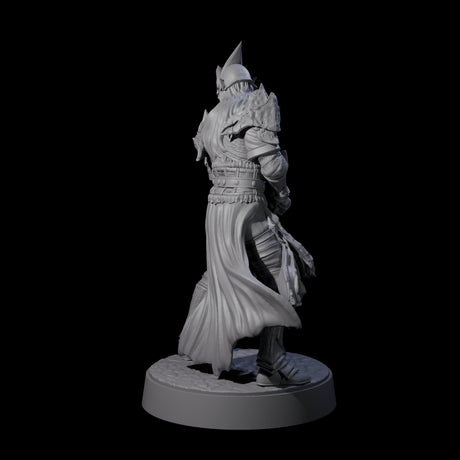 Full Helm Elf Blademaster A Miniature for Dungeons and Dragons, Pathfinder or other TTRPGs