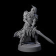 Full Helm Elf Blademaster A Miniature for Dungeons and Dragons, Pathfinder or other TTRPGs