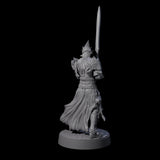 Full Helm Elf Blademaster B Miniature for Dungeons and Dragons, Pathfinder or other TTRPGs