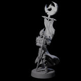 Full Helm Elf Blademaster F Miniature for Dungeons and Dragons, Pathfinder or other TTRPGs