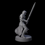 Full Helm Elf Blademaster G Miniature for Dungeons and Dragons, Pathfinder or other TTRPGs