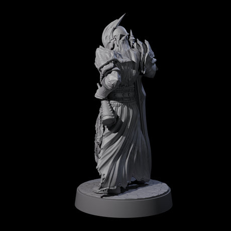 Full Helm Elf Blademaster H Miniature for Dungeons and Dragons, Pathfinder or other TTRPGs