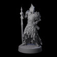 Full Helm Elf Blademaster H Miniature for Dungeons and Dragons, Pathfinder or other TTRPGs