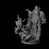 Fungal Night Hag A Miniature for Dungeons and Dragons, Pathfinder or other TTRPGs