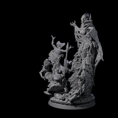 Fungal Night Hag A Miniature for Dungeons and Dragons, Pathfinder or other TTRPGs