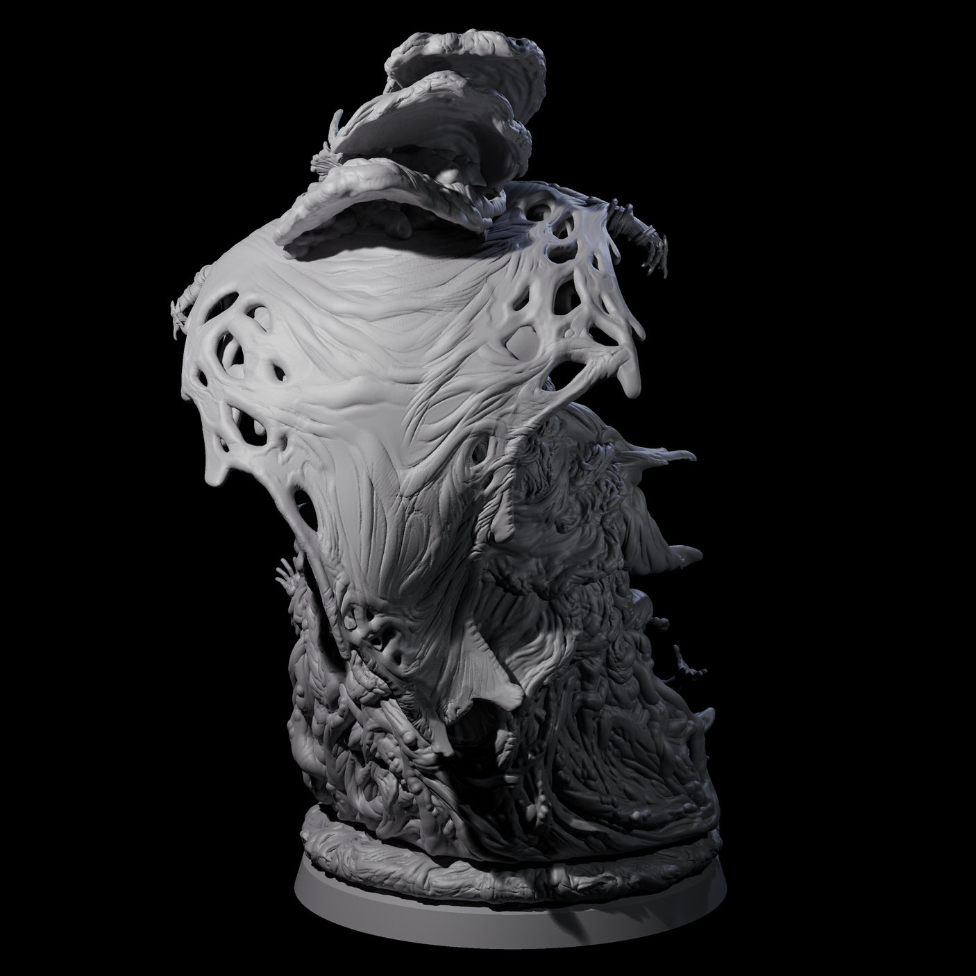 Fungal Night Hag B Miniature for Dungeons and Dragons, Pathfinder or other TTRPGs