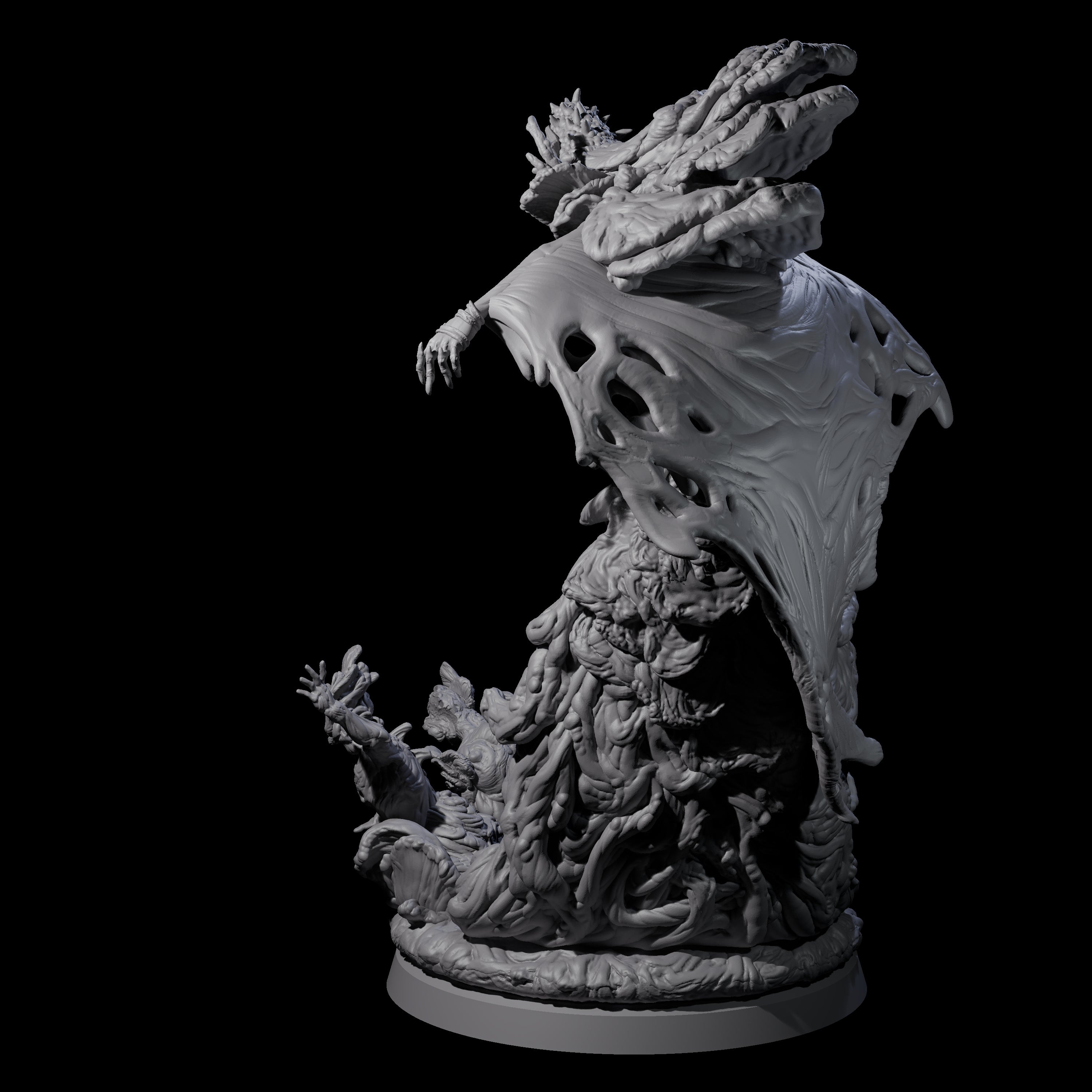 Fungal Night Hag B Miniature for Dungeons and Dragons, Pathfinder or other TTRPGs