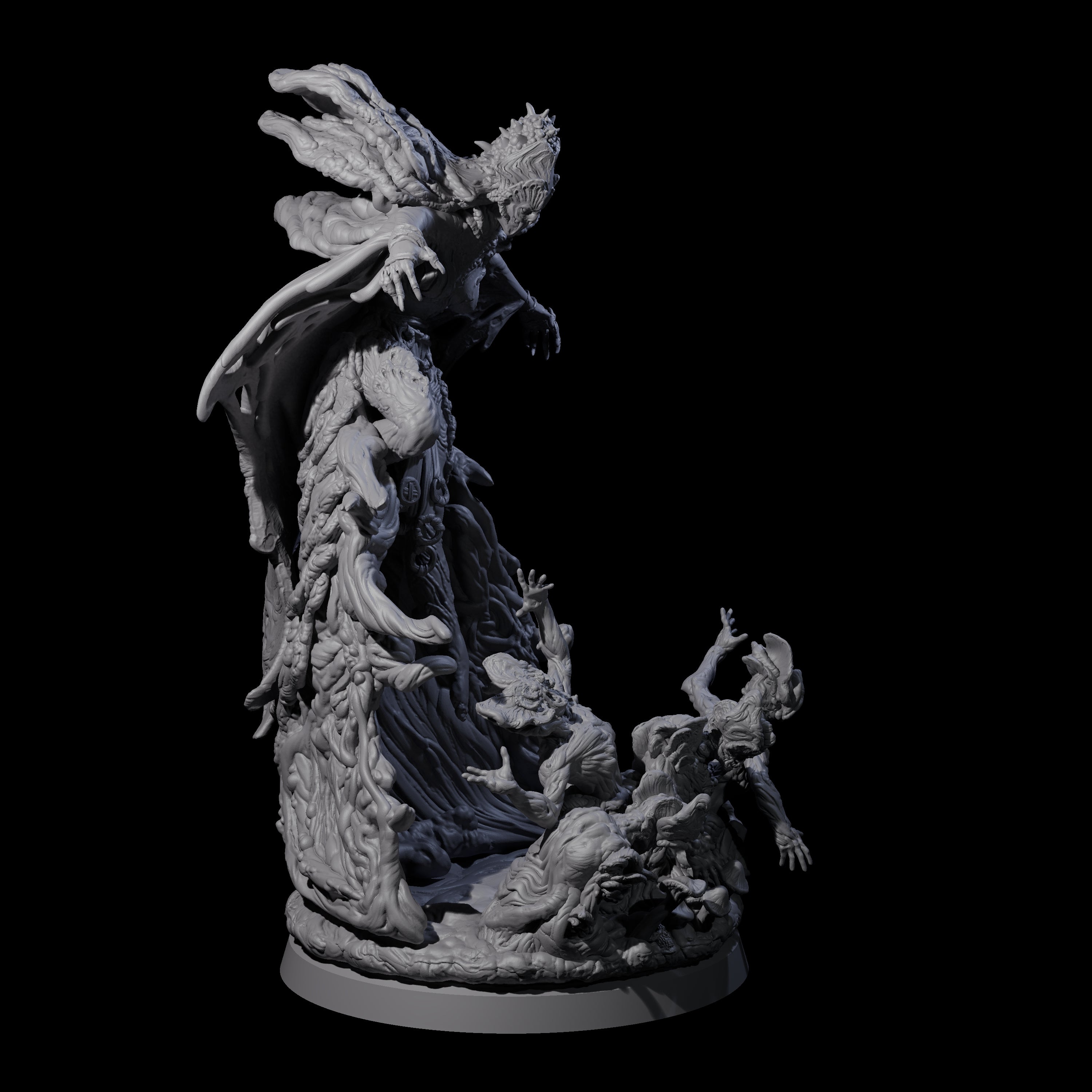 Fungal Night Hag B Miniature for Dungeons and Dragons, Pathfinder or other TTRPGs