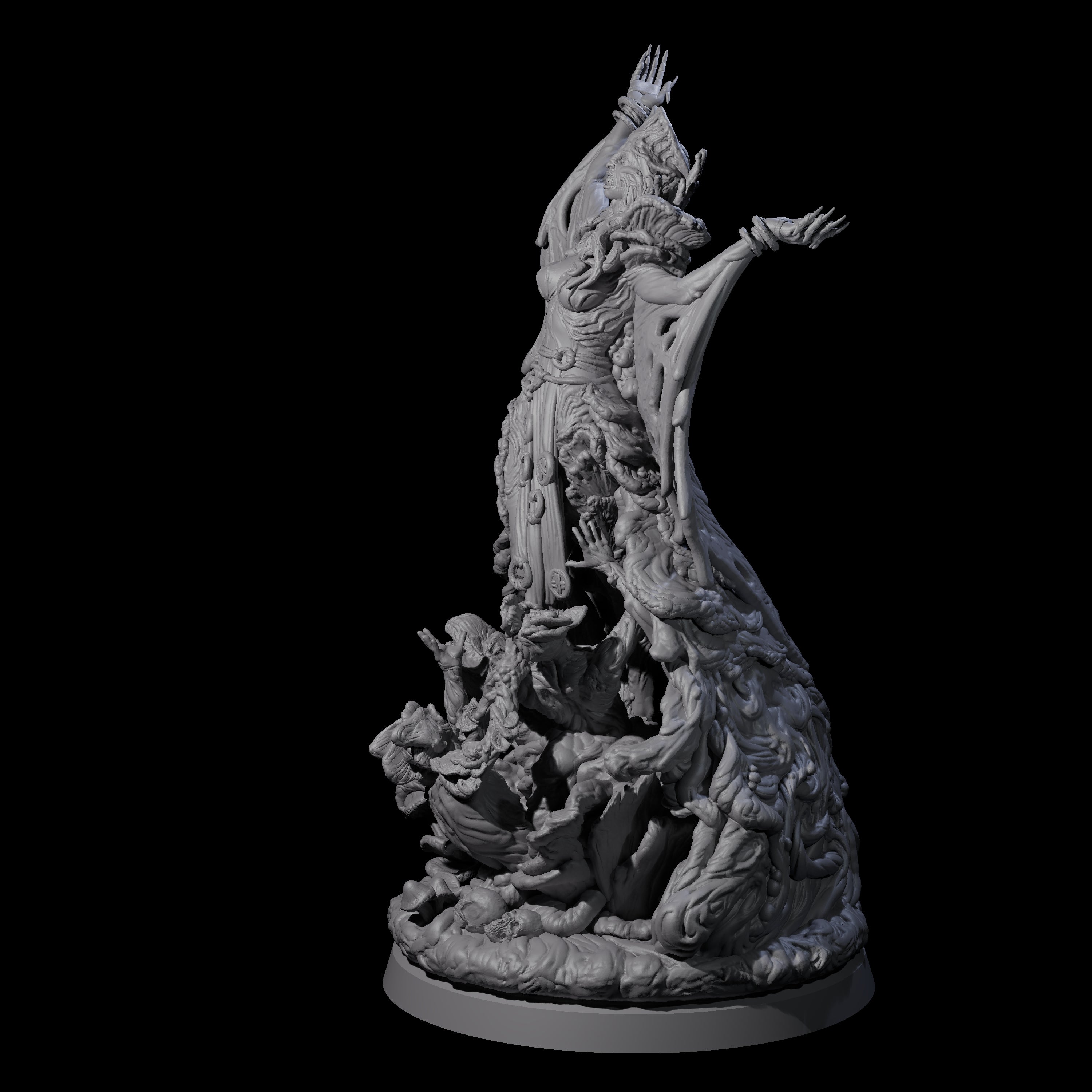 Fungal Night Hag C Miniature for Dungeons and Dragons, Pathfinder or other TTRPGs